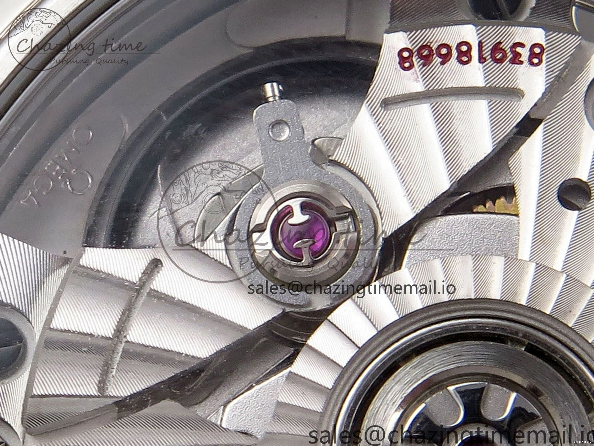 0225 Supportive De Ville Date SS VSF 1:1 Best Edition Blue Dial on SS Bracelet A 7700